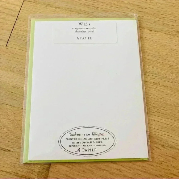 A Papier Congratulations Wedding Cake Card - Picture 4 of 4